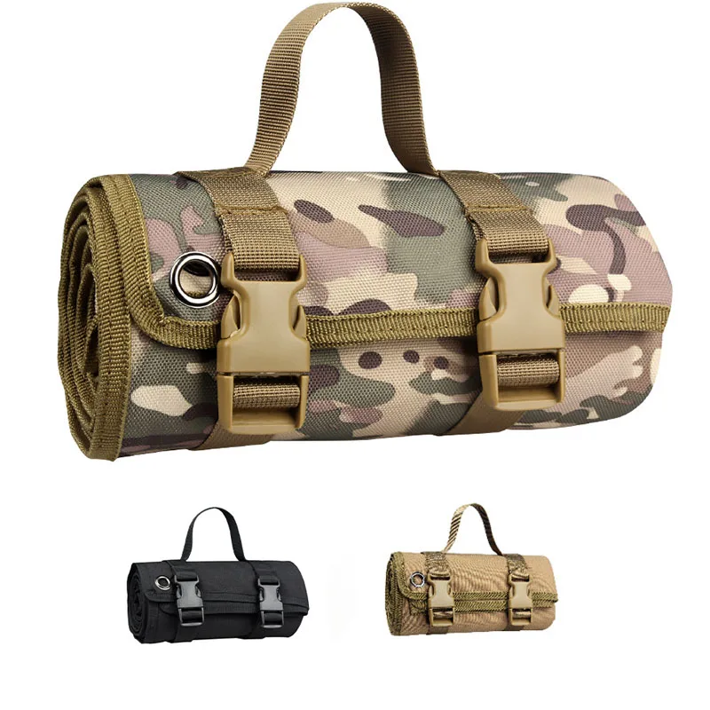 

Mat Non-slip Camping Mat Roll Blanket Hiking Waterproof Up Tactical Portable Sport Gear Picnic Training Shooting Hunting Airsoft