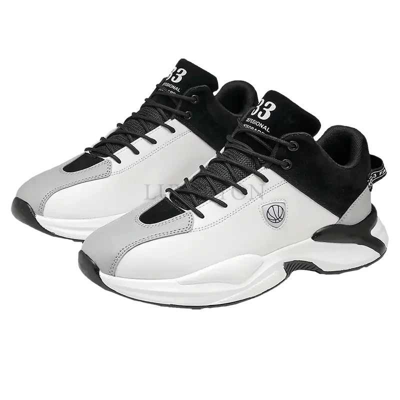 

Couple Basketball Shoes Fashion Outdoor Male Sneakers Lace-Up Women Sports Shoes Comfortable Walking Jogging Men's Running Shoes