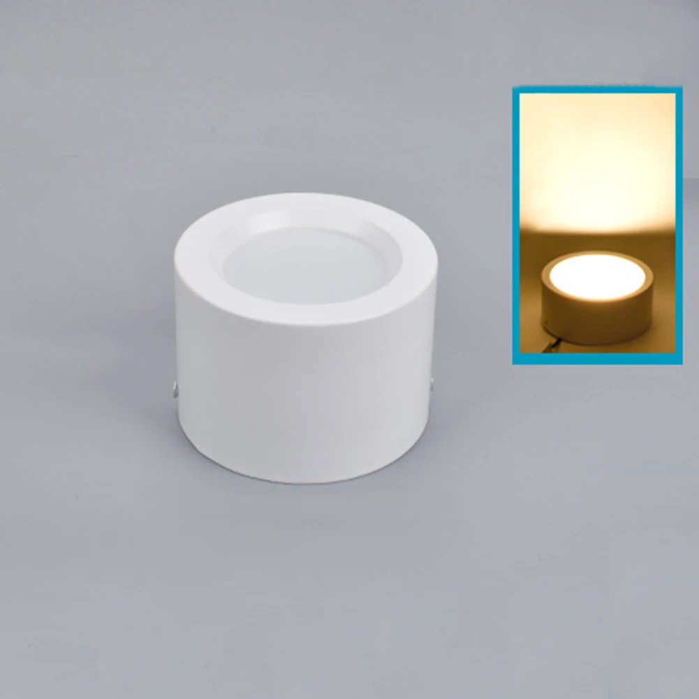 

Modern Home Decoration Living Room LED Ceiling Light Surface Mount Bathroom Fixture Lamp Balcony Aluminum Office Round Panel