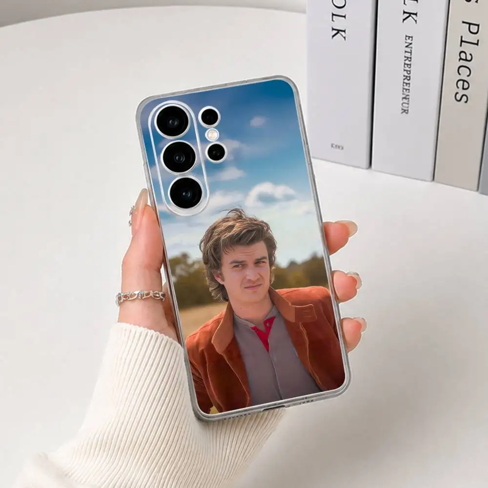 Фото Чехол для телефона из мягкого силикона Actor S-Steve Harrington для Samsung S25, S24, S21, S22, S23, S30, Ultra, S20, Plus №3