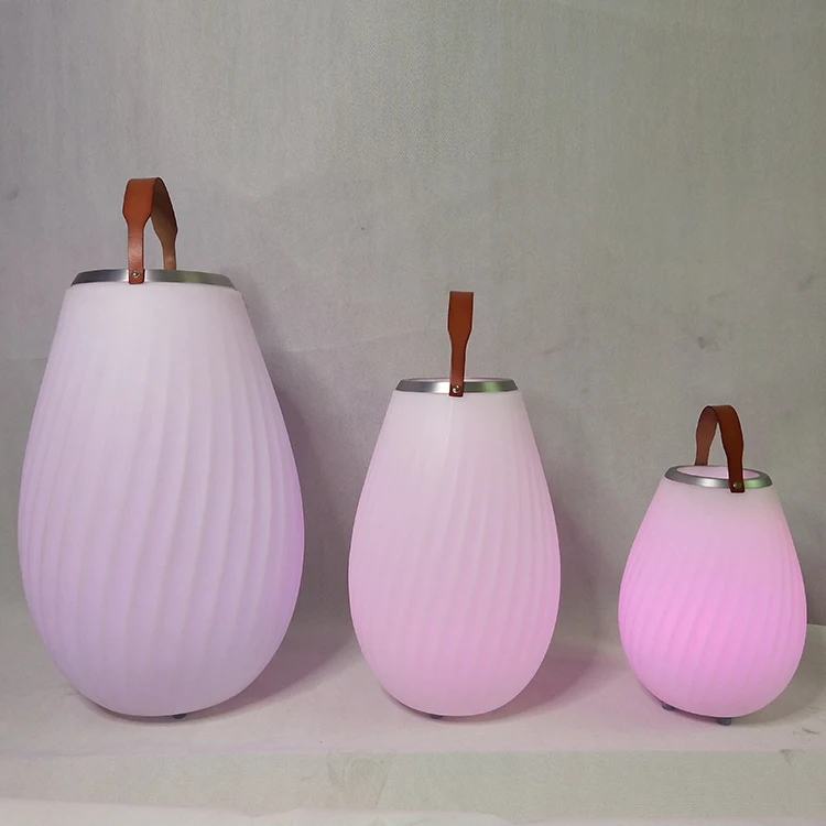 

Good Quality Portable Innovative Design Color Changing Light Led Lamp Speaker