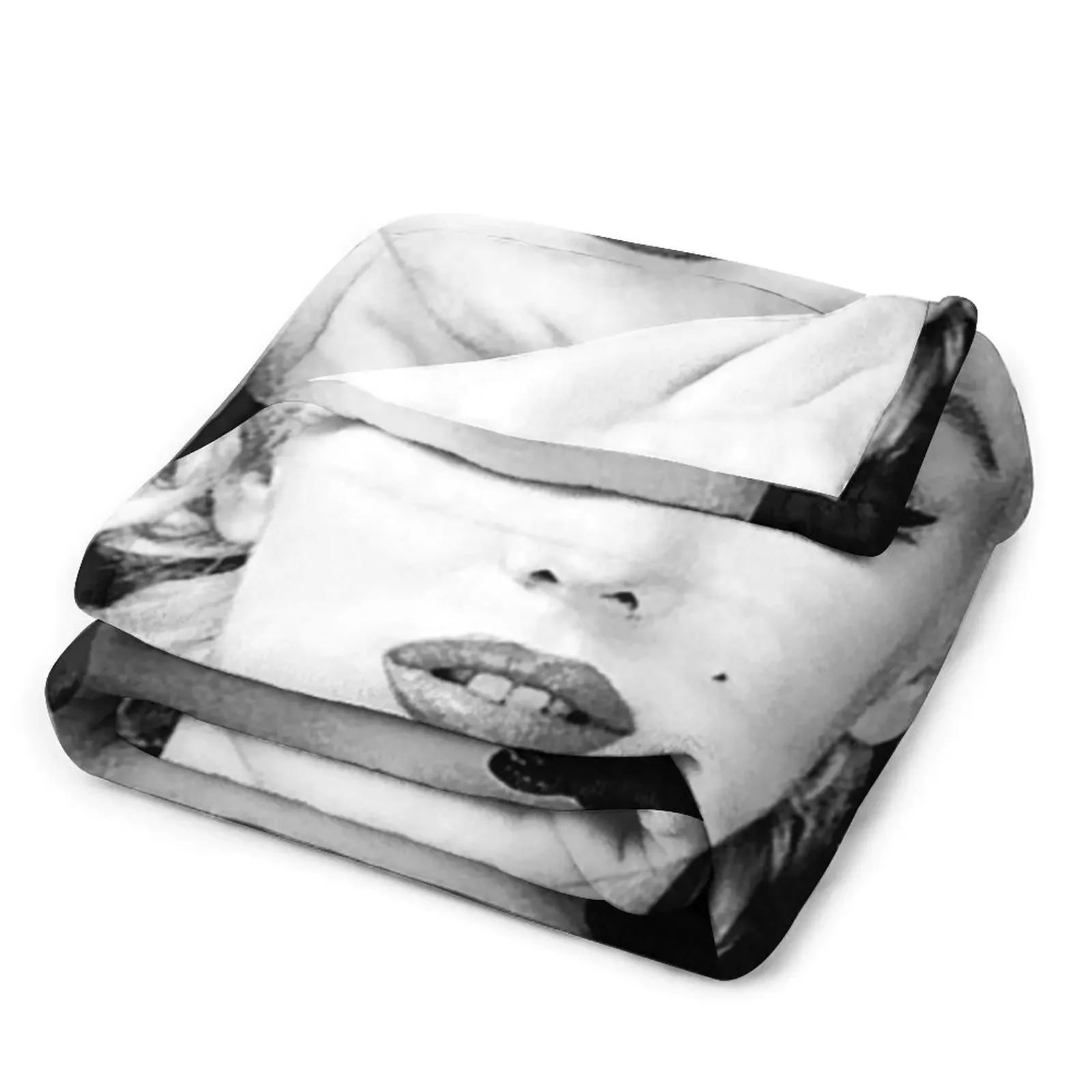 Винтажное одеяло Marilyn Monroe - BW D17 теплое плоское