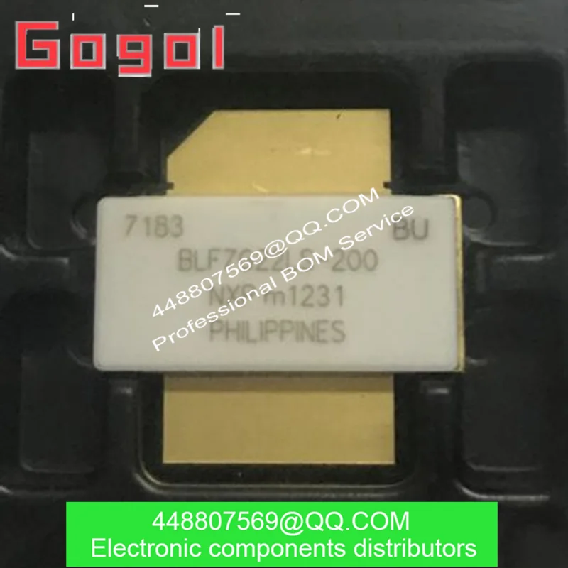 

BLF7G22LS-200 BLF7G22LS 200 [ RF FET LDMOS 65V 55W 18,5db 2,11 GHz ~ 2,17 GHz SOT502B] -transistor original 100% Original: