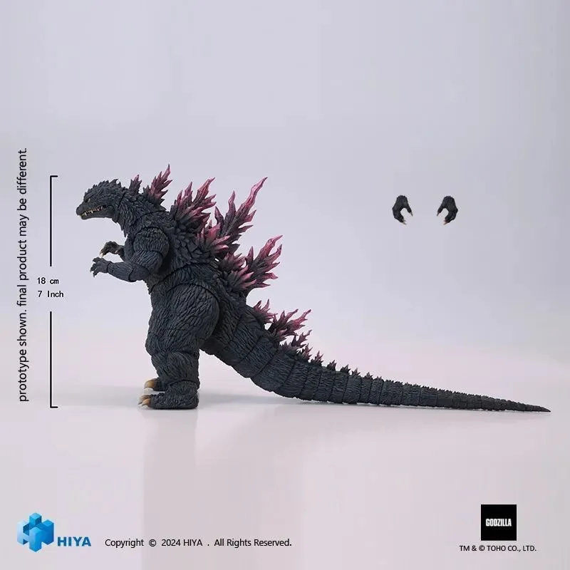 Фото Фигурка HIYA Godzilla 2000 Millennium (1999), подвижная модель из фильма, коллекционная игрушка №4