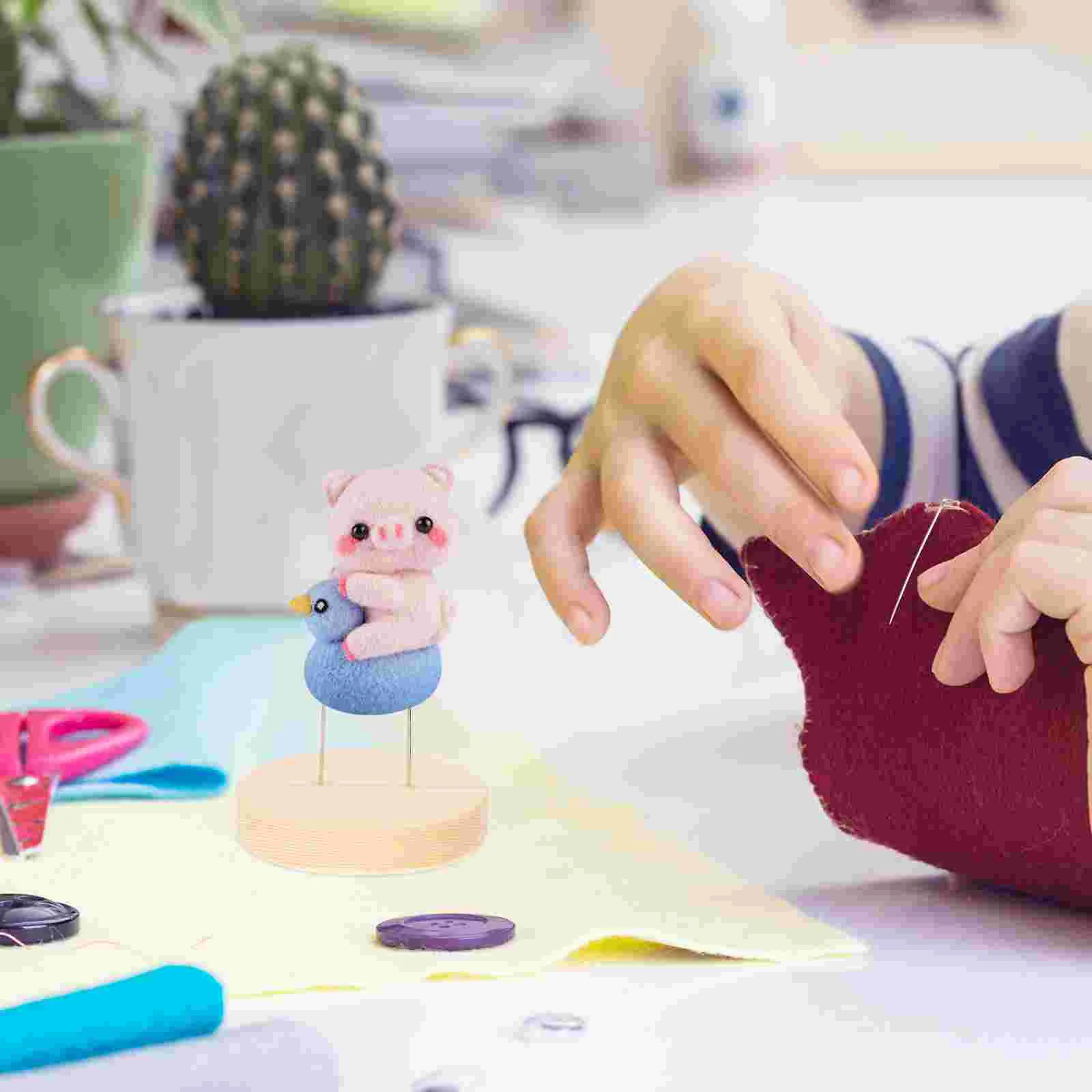 6-комплект Bjd Eyes Fun с деревянной основой подставка для монитора фетровый дисплей