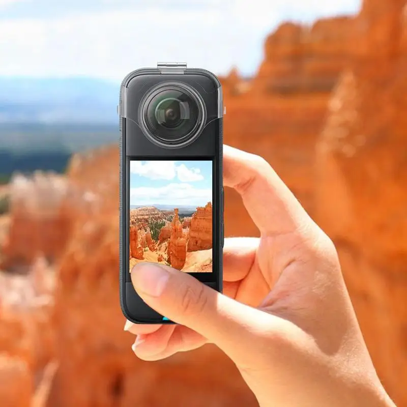 Для Insta360 X3 Прозрачная крышка объектива экшн-камеры защита для аксессуары камеры