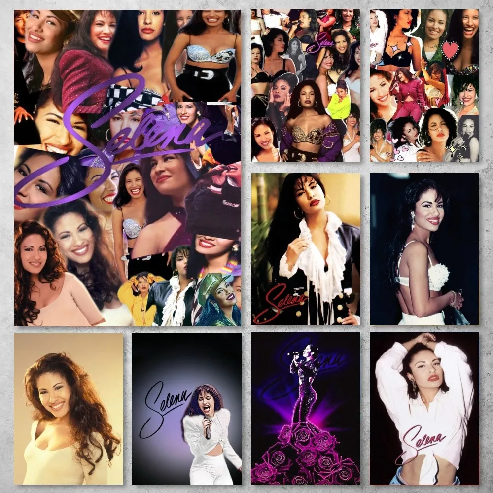 Самоклеящиеся наклейки для украшения дома постер с изображением галереи певицы