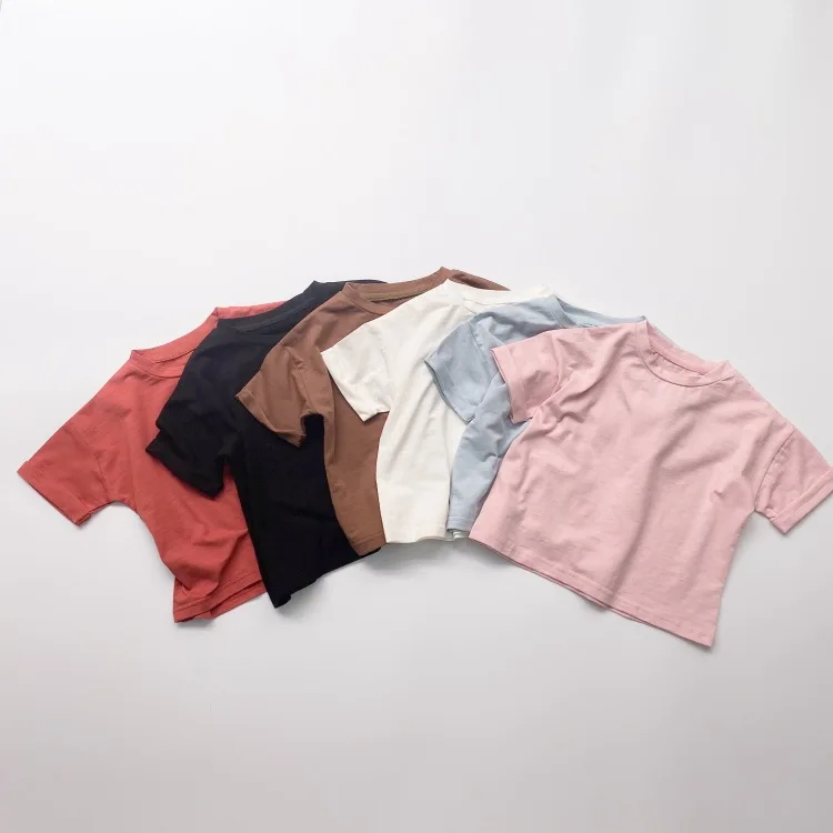 

2022 new high quality girls' casual T-shirt