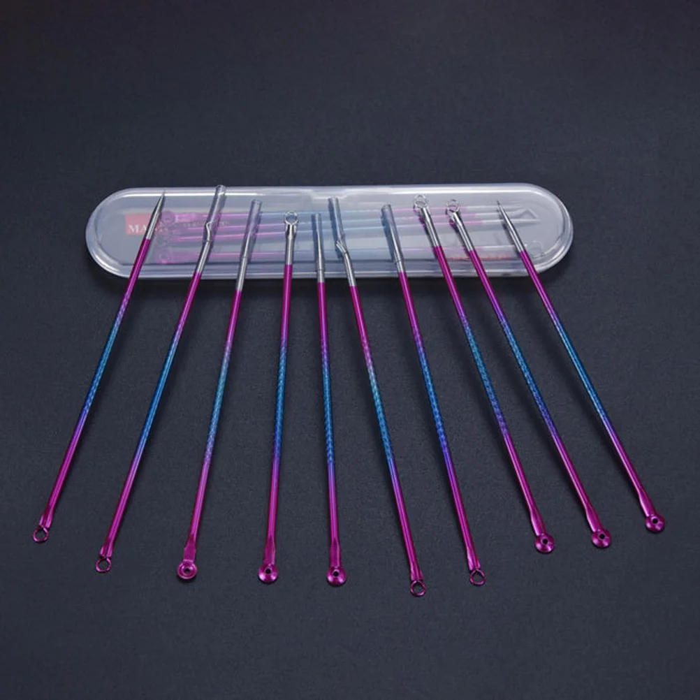 Удаление милии инструмент для удаления пятен с двойной головкой извлечения из