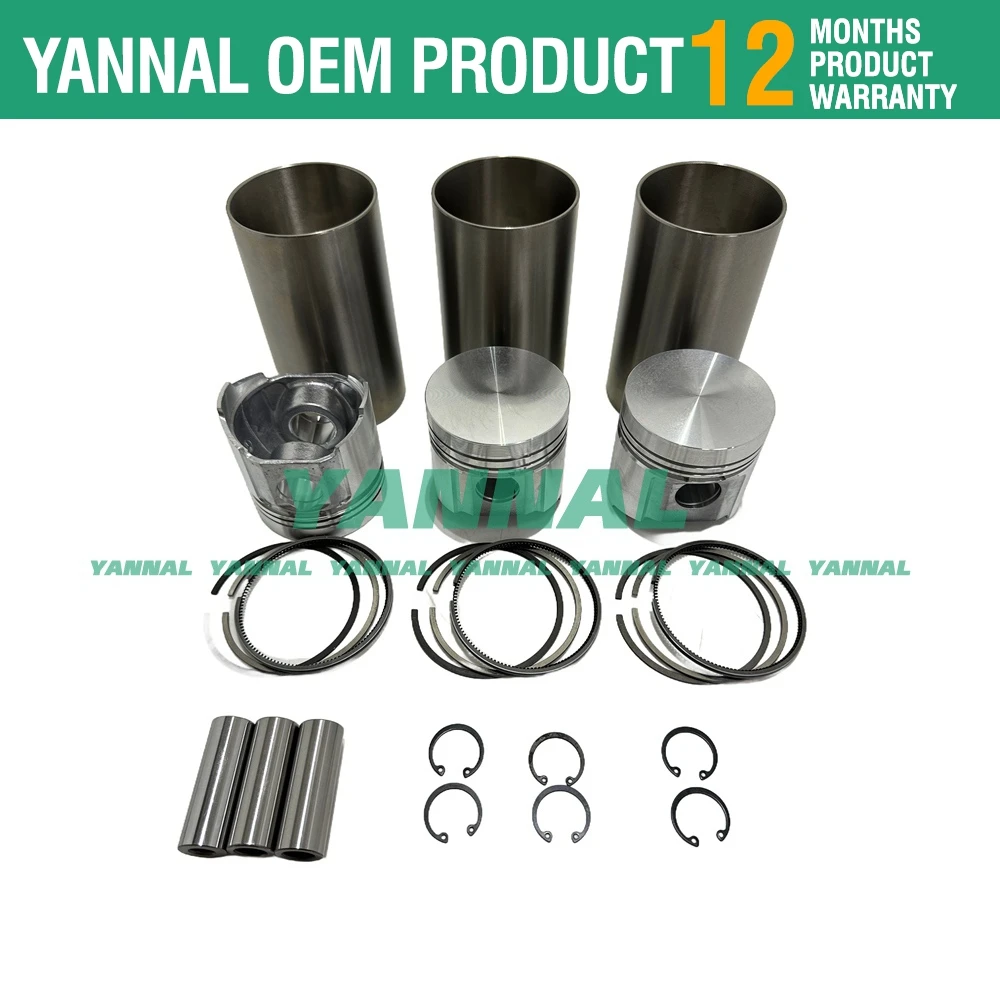 3TN84RJ 3TN84 Комплект для капитального ремонта двигателя Yanmar John Deere 870 955 Трактор
