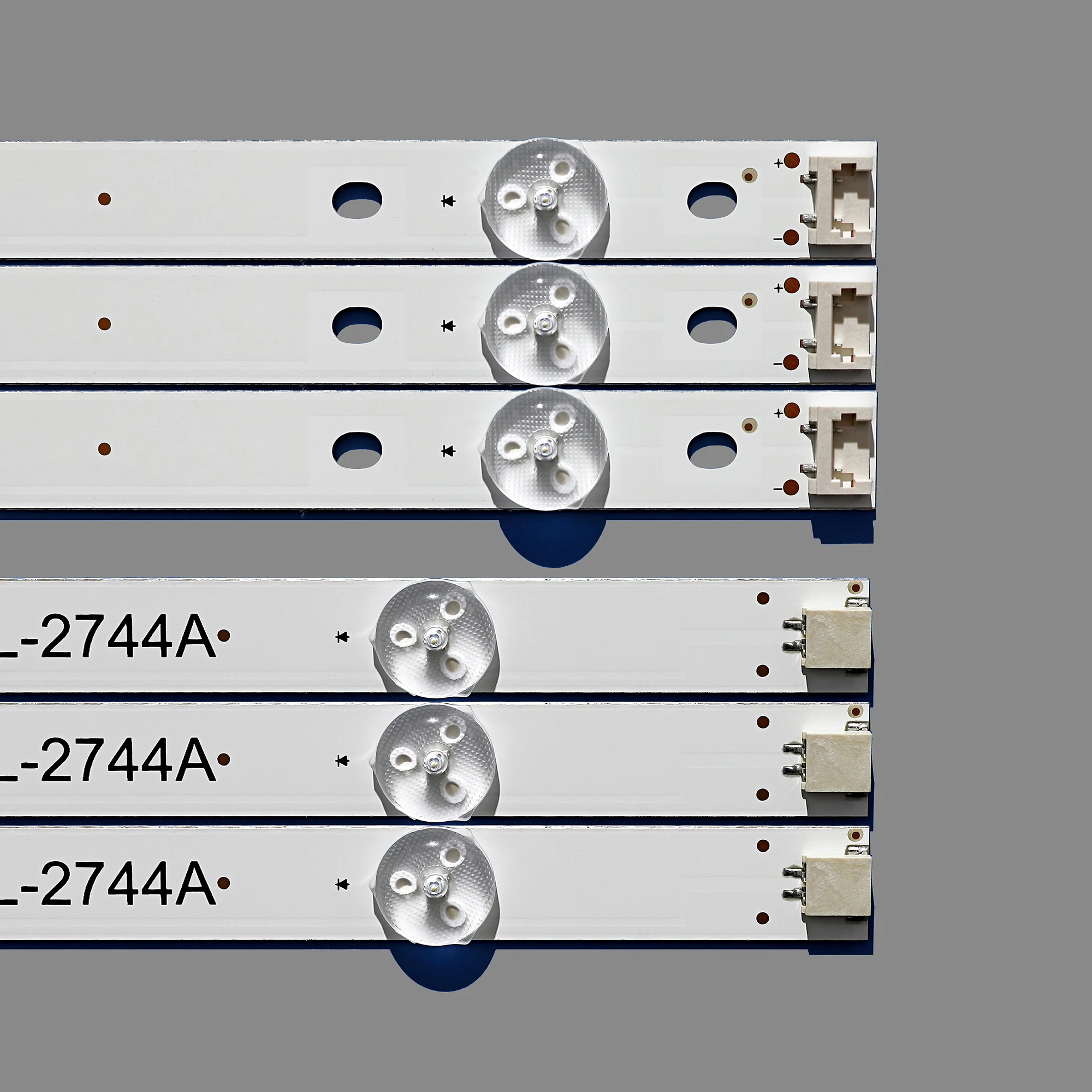 3 PCS LED backlight strip for LIG 43UF6407 43UF6400 43LH604V 43UH610V 43UH610A 43UH6030 43LH5700 43LH60_FHD_A Type UF64_UHD_A