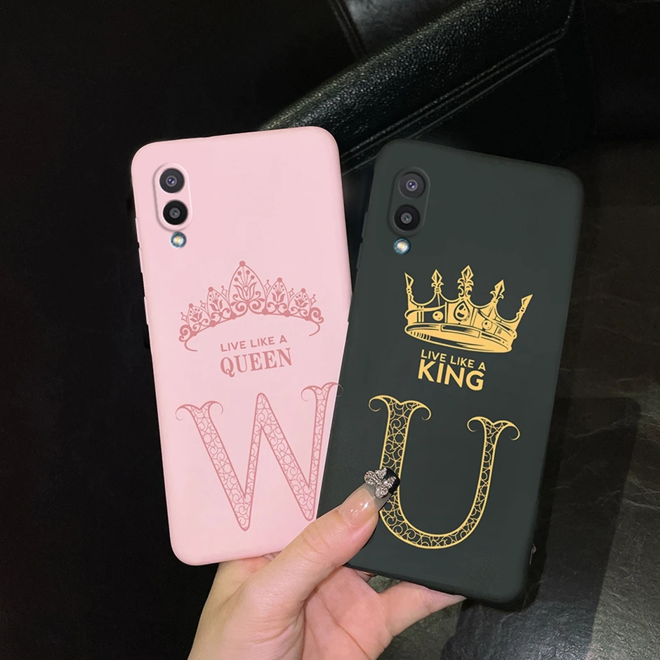 Чехол с надписью для Samsung A02 M02 задняя крышка силиконовые мягкие тонкие Защитные
