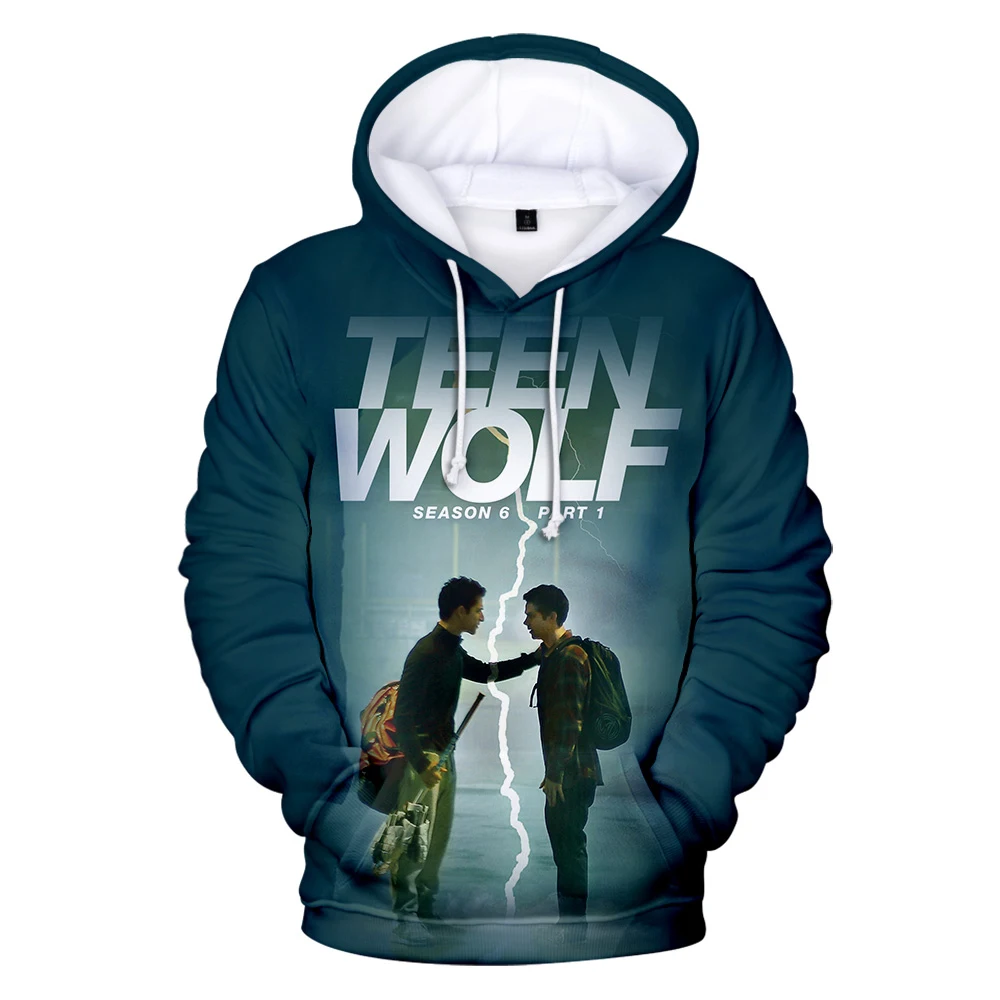 

Классические мужские/женские толстовки с 3D принтом телефон Scott Mccall Teen Wolf, удобные свитшоты, повседневные пуловеры для взрослых и детей