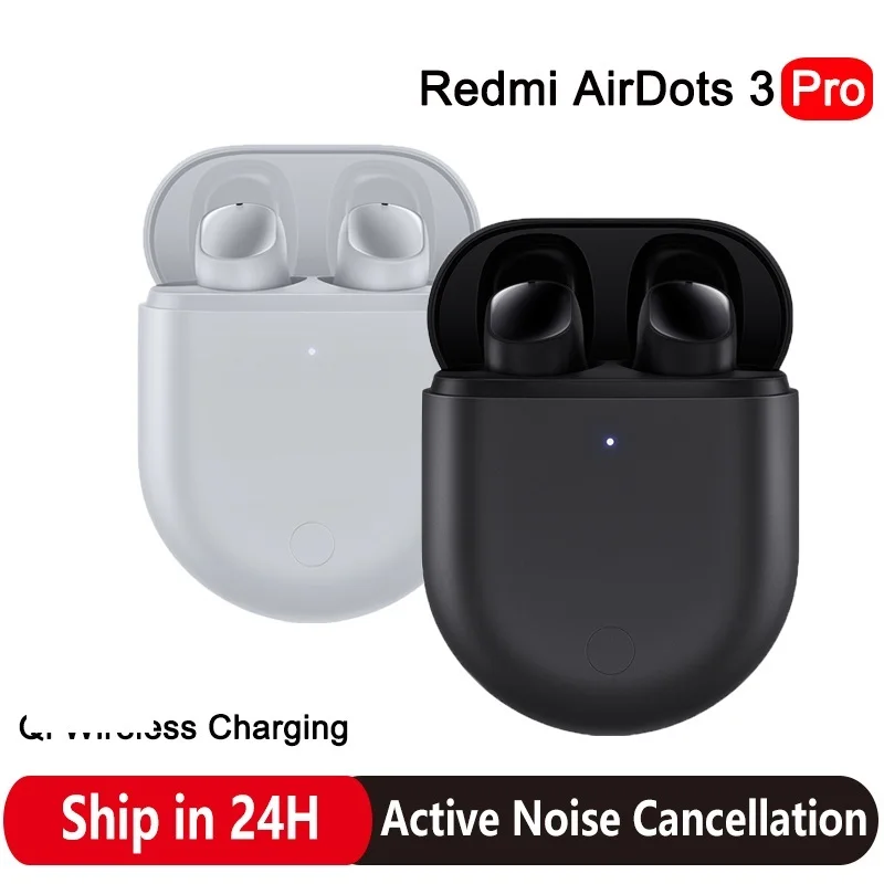 

2022 Xiaomi Redmi Buds 3 Pro TWS Bluetooth наушники Redmi Airdots 3 Pro беспроводные наушники ANC IPX4 для K40 Note 10 Pro