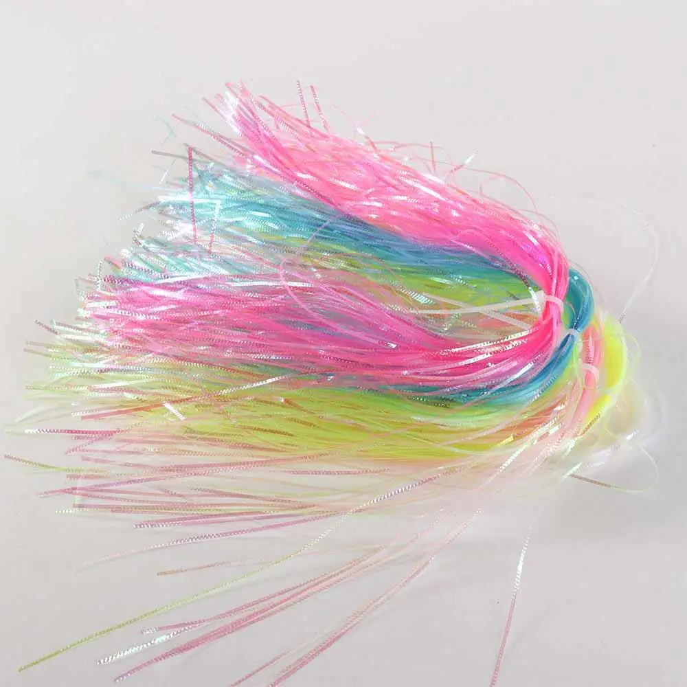 Гофрированные нити вспышки шириной 1 мм рыбья чешуя имитирующая связывание