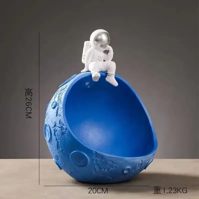 Статуэтки для хранения астронавта статуи из смолы украшения скульптура