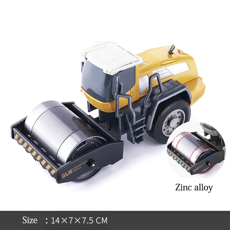 Truck Tractor Toys for Boys Engineering Car Forklift Excavator Xmas Gifts Bulldozer Vehicles Kids Education Alloy Metal+Plastic | Игрушки и