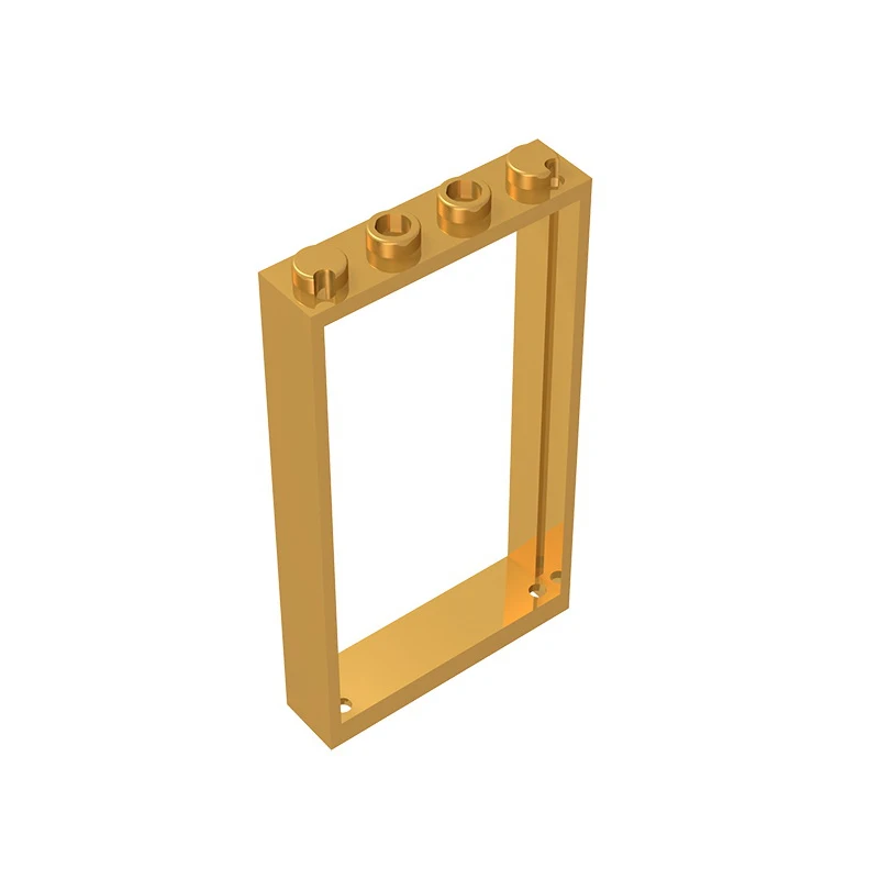 Конструктор gobrick дверь рама 1x4x6 с 2 отверстиями совместимая конструкторами lego 60596