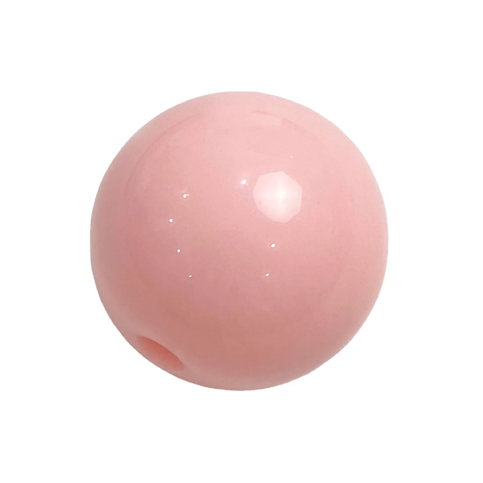 14mm 16mm 10pcs Round Opaque Acrylic Straight Hole Beads Colored Loose Beads For Jewelry Making Diy Bracelet Necklace Supplies