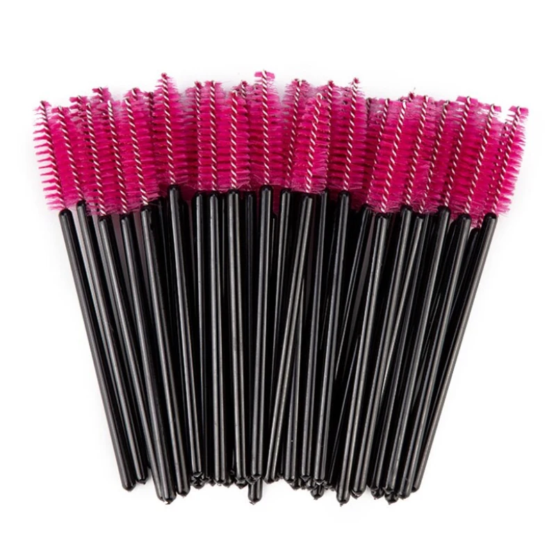 

Clavier Eyelash Makeup Brush Mascara Applicator Wands Lash Extension Cosmetic Tool Eyebrow Brushes 50/100pcs Replaceable