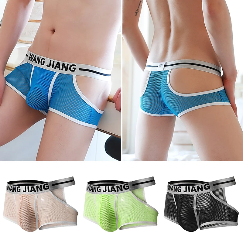 

Трусы-боксеры мужские из вискозы, нижнее белье, дышащие трусы-шорты