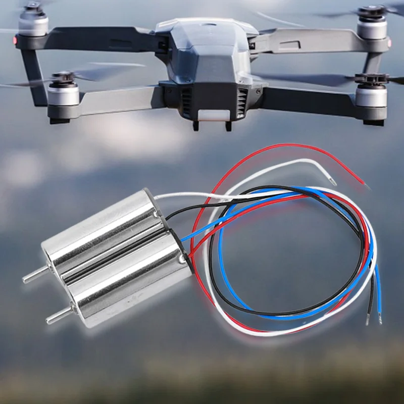 2 шт. 8520 CW + CCW мотор дрона 8 5 мм * 20 микро без сердечника постоянный ток 3-5 в