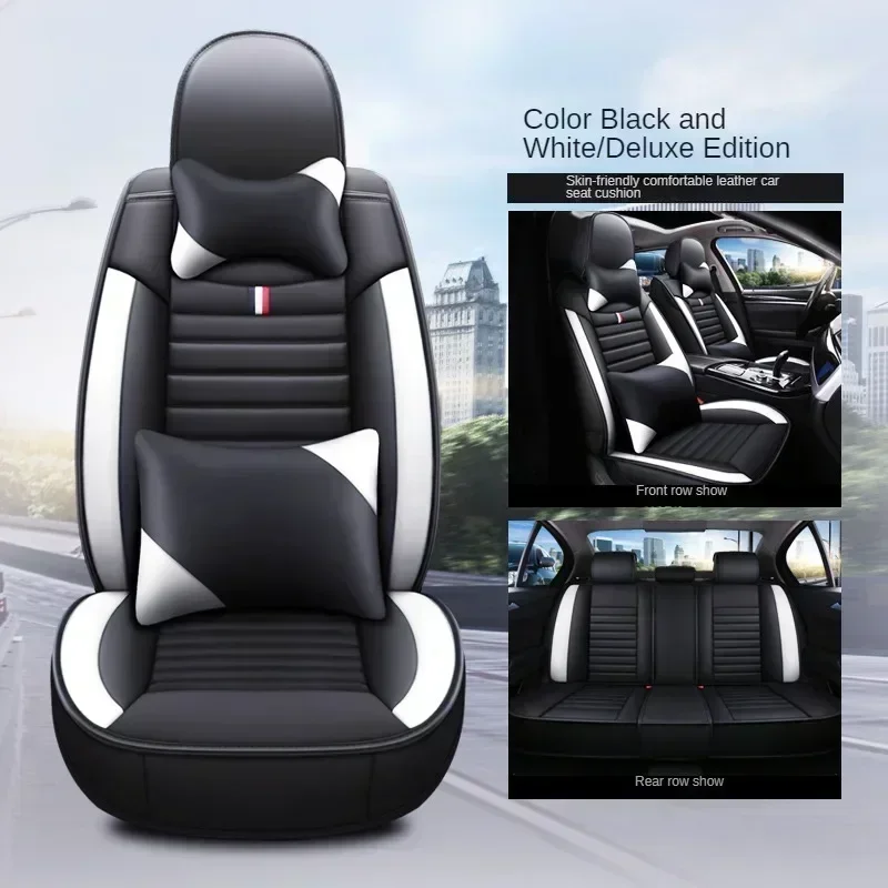 Универсальный чехол на автомобильное сиденье из льна с полным покрытием для FORD