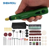 cordless mini drill rotary tool engraving pen dremel tool accessoraies set adjustable grinding 3 7v with multifunction home diy