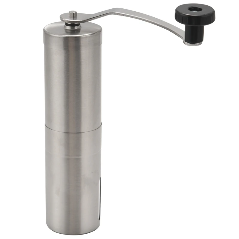 

Ручная кофемолка с регулируемыми настройками, мини-кофемолка из нержавеющей стали