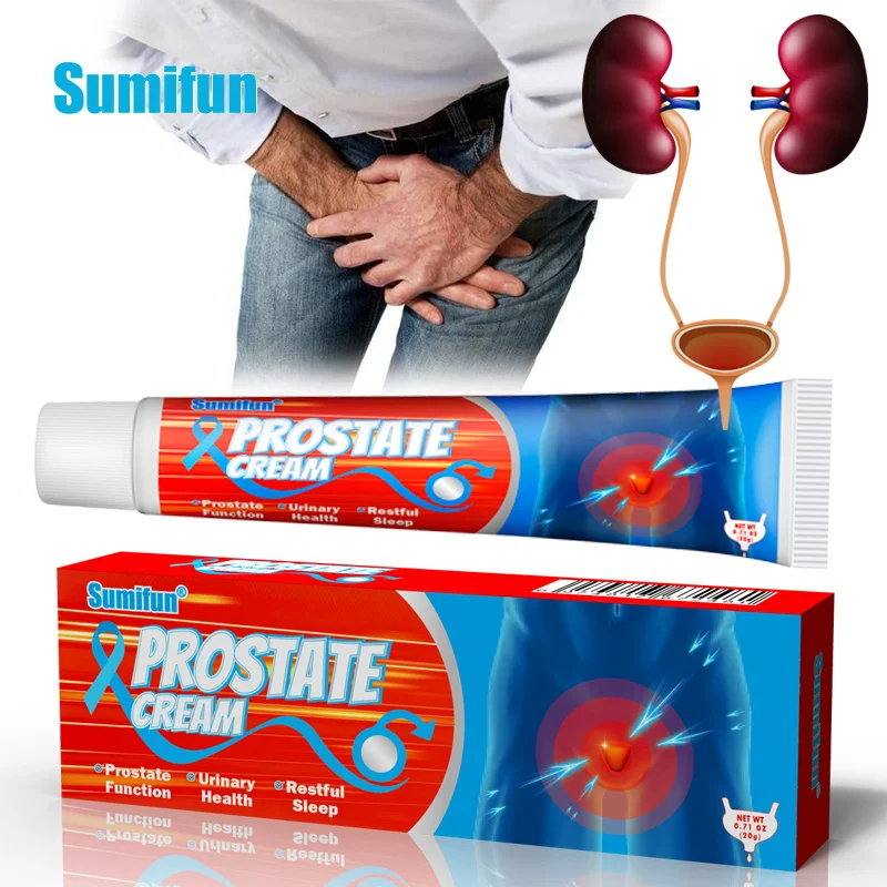 

1/3pcs Sumifun Prostatic Cream Cold Compress Gel Ointment Urological Herbal Medical Male Prostate Treatment Chinese Plaster 20g
