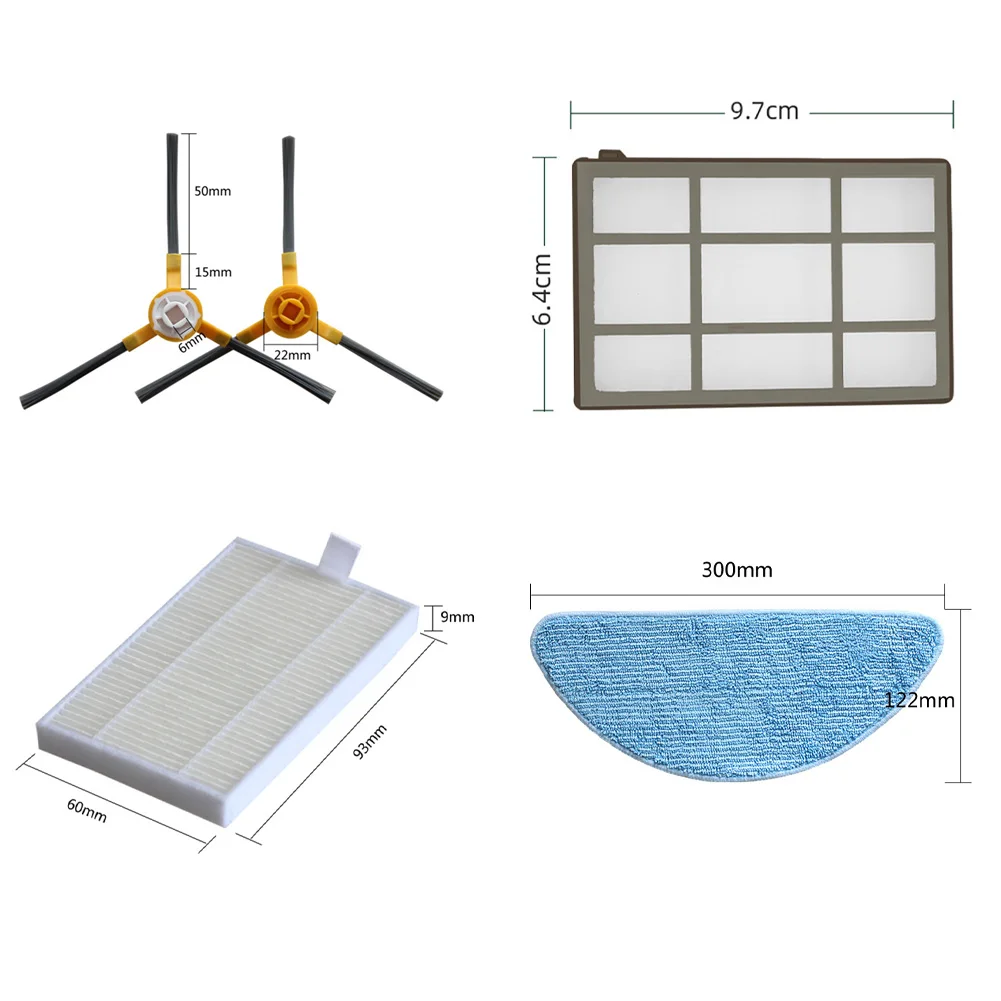 Аксессуары для робота AENO RC3S / RC2S основная щетка боковая фильтр основной насадки