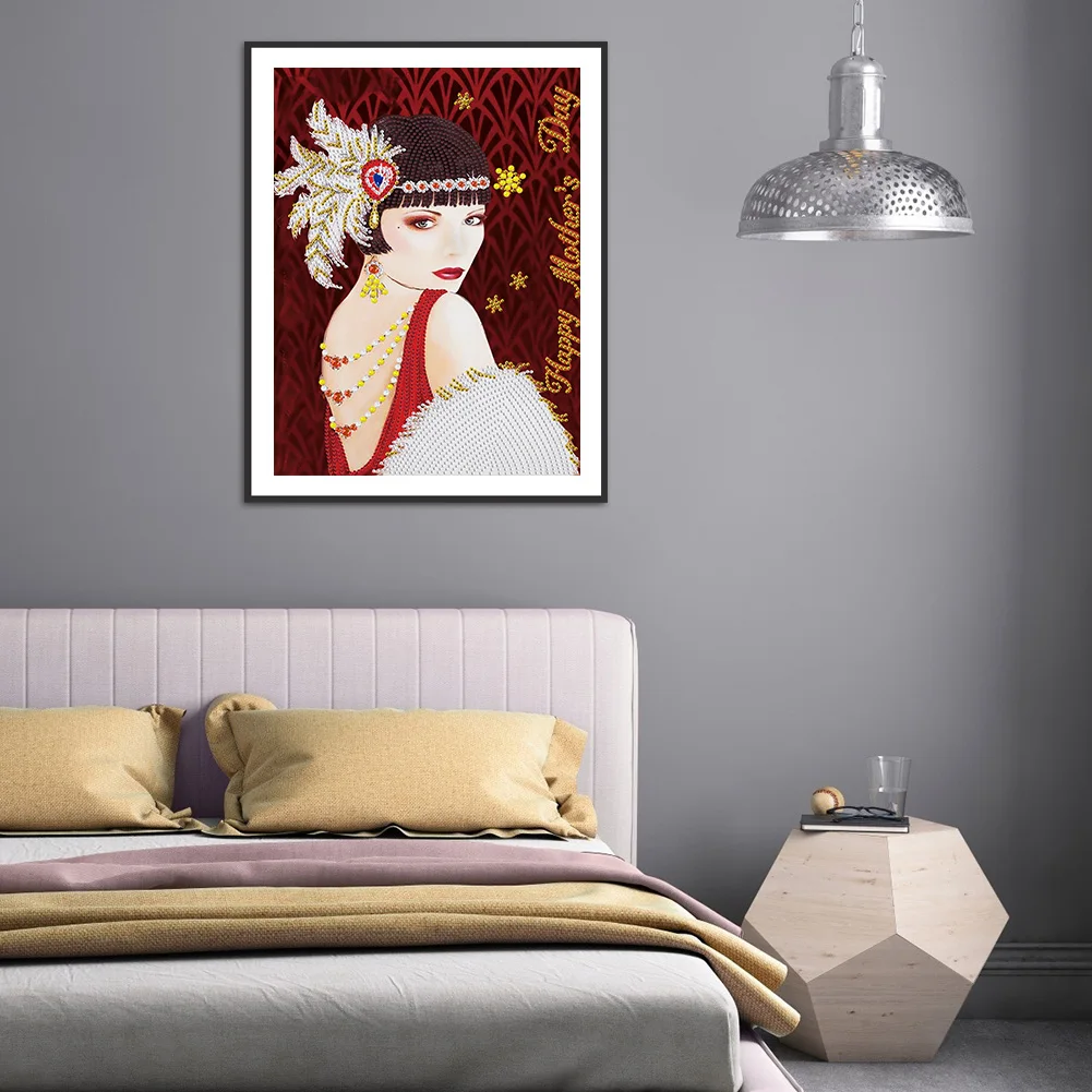 Необычная Алмазная мозаика Детский набор для великолепной леди искусство