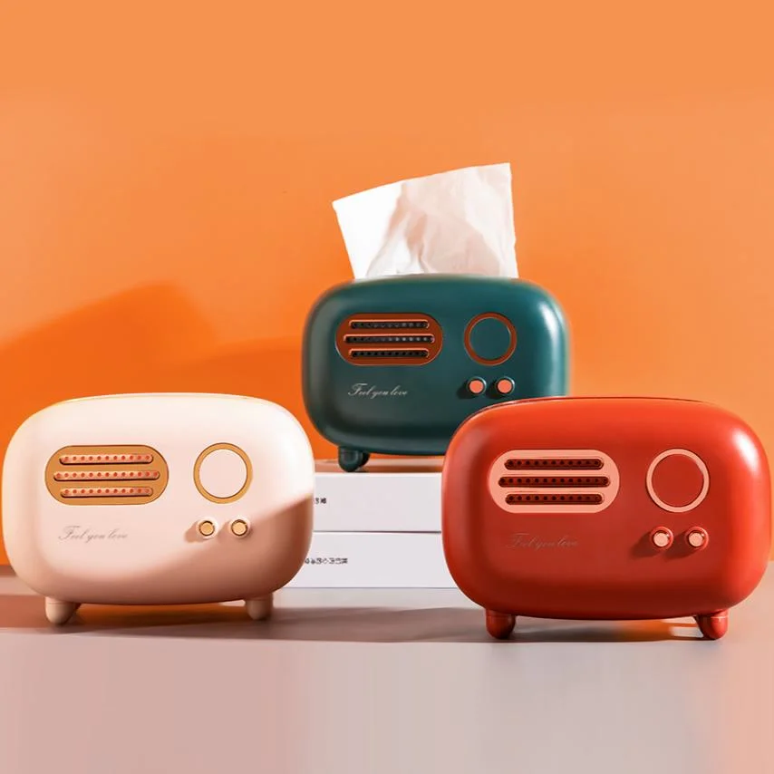 

Роскошная коробка для салфеток в скандинавском стиле, пластиковые украшения, милая креативная коробка для салфеток, коробка для хранения, д...