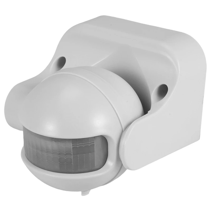 Фото Инфракрасный датчик движения PIR AC110V-220V, регулируемый датчик движения для различных сценариев использования внутри и снаружи помещений - ABAM №3