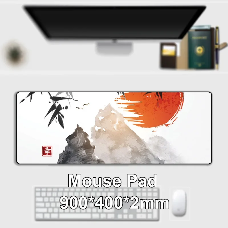 

Mouse Pad Gaming Mousepad Locked Large Notebook Keyboard Computer Table Anti-slip Deskmat Mat Gamer Accessories Gift Mousepad
