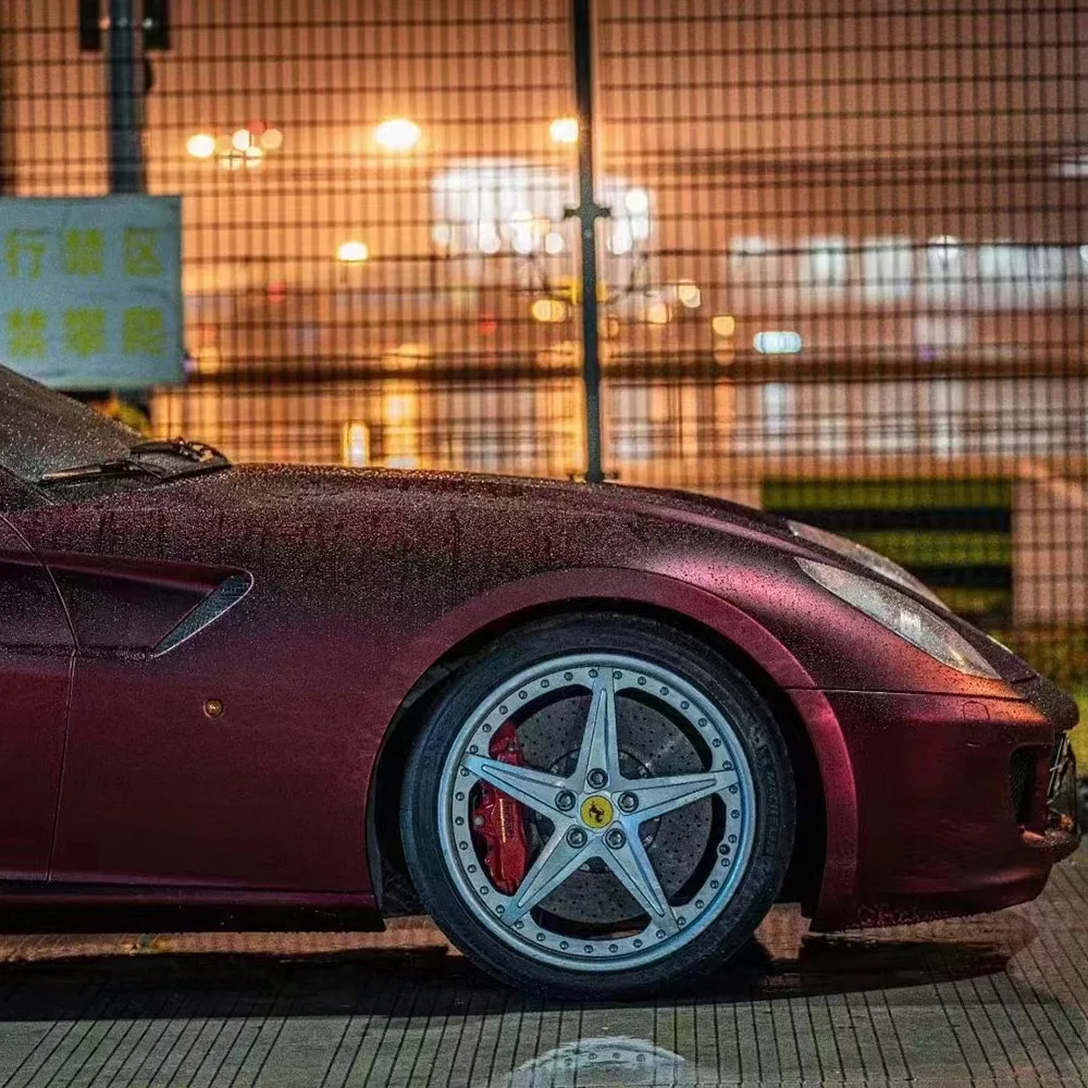 ПЭТ-лайнер автомобильная пленка цветная ультраматовая виниловая защита капота