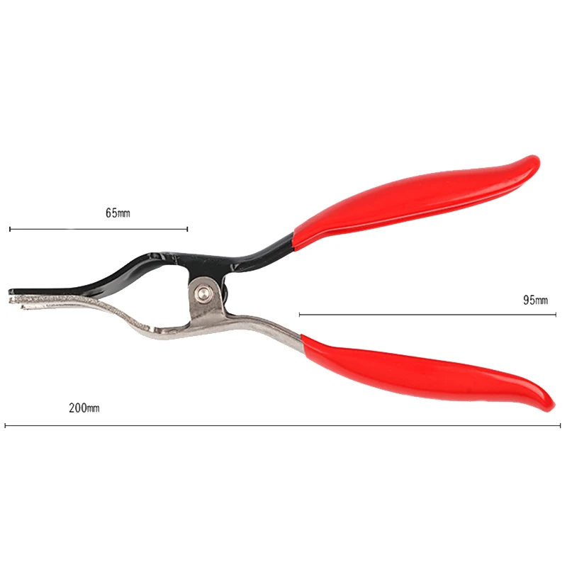 

Automobile Universal Angled Fuel Vacuum Line Tube Hose Remover Separator Pliers Pipe Tools Removal Tools car accessories