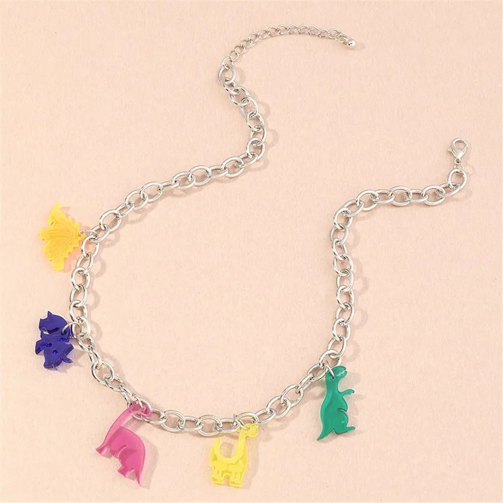 

Jewelry Women Fashion Clavicle Chain Cartoon Dinosaur Pendant Hip-hop Necklace