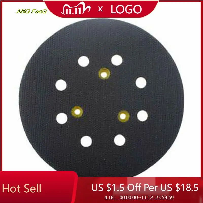 

5 Inch 125mm 8Holes Polishing Sanding Pad Backing Disc Polisher Grinding For DW421 DW421K DW423 DW423K D26453 Power Tools Parts