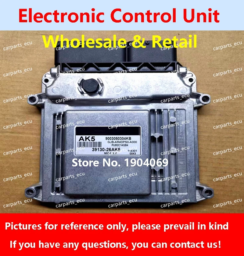 Для автомобильного двигателя Hyundai Elantra KIA компьютерная плата/ECU/MG7.9.8 39132-26AE5