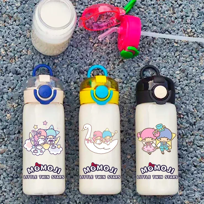 400 мл маленькая пластиковая бутылка для воды с изображением двойных звезд