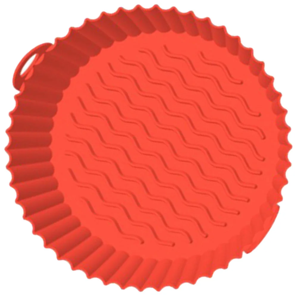 

Air Fryer Silicone Liner Basket Baking Accessories Pot Pan Oven Reusable Bowl Replacement Tray Fryers Steamer Microwave Paper