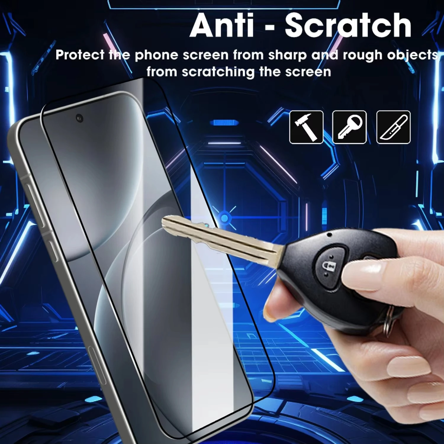 Фото Защитные стекла для Xiaomi Redmi Note 14 13 Pro 12 11 10 9 8 7 15 15C 10C 14C 13C A3 HD из закаленного стекла с легкой установкой №3