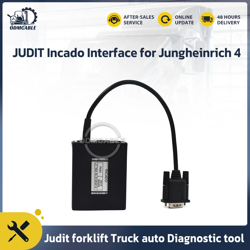 

JUDIT Incado Interface for Jungheinrich 4 incado box+JUDIT SH&ET Read Change parameter Judit forklift Truck auto Diagnostic