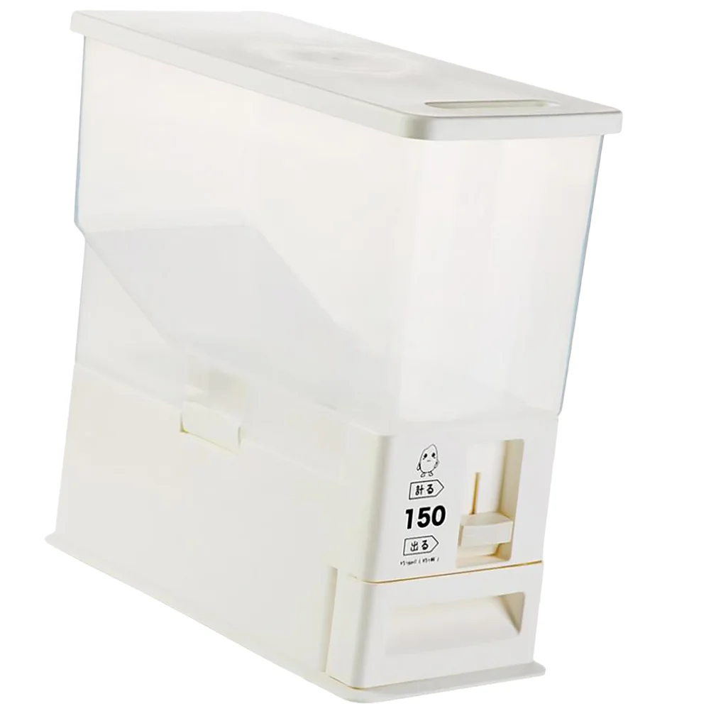 

Kitchen for Storage Box Storage Bin Automatic Metering Household 1pc