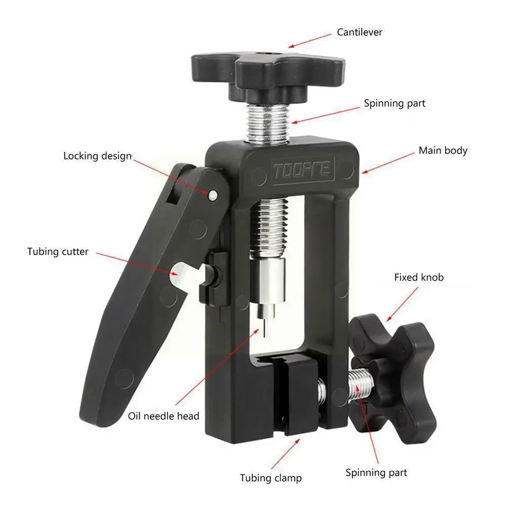 

Bicycle Oil Needle Installation Tool T Head Insertion Tubing Truncation Bike Accessories For BH59 BH90 Bike Hydraulic Disc E7R0