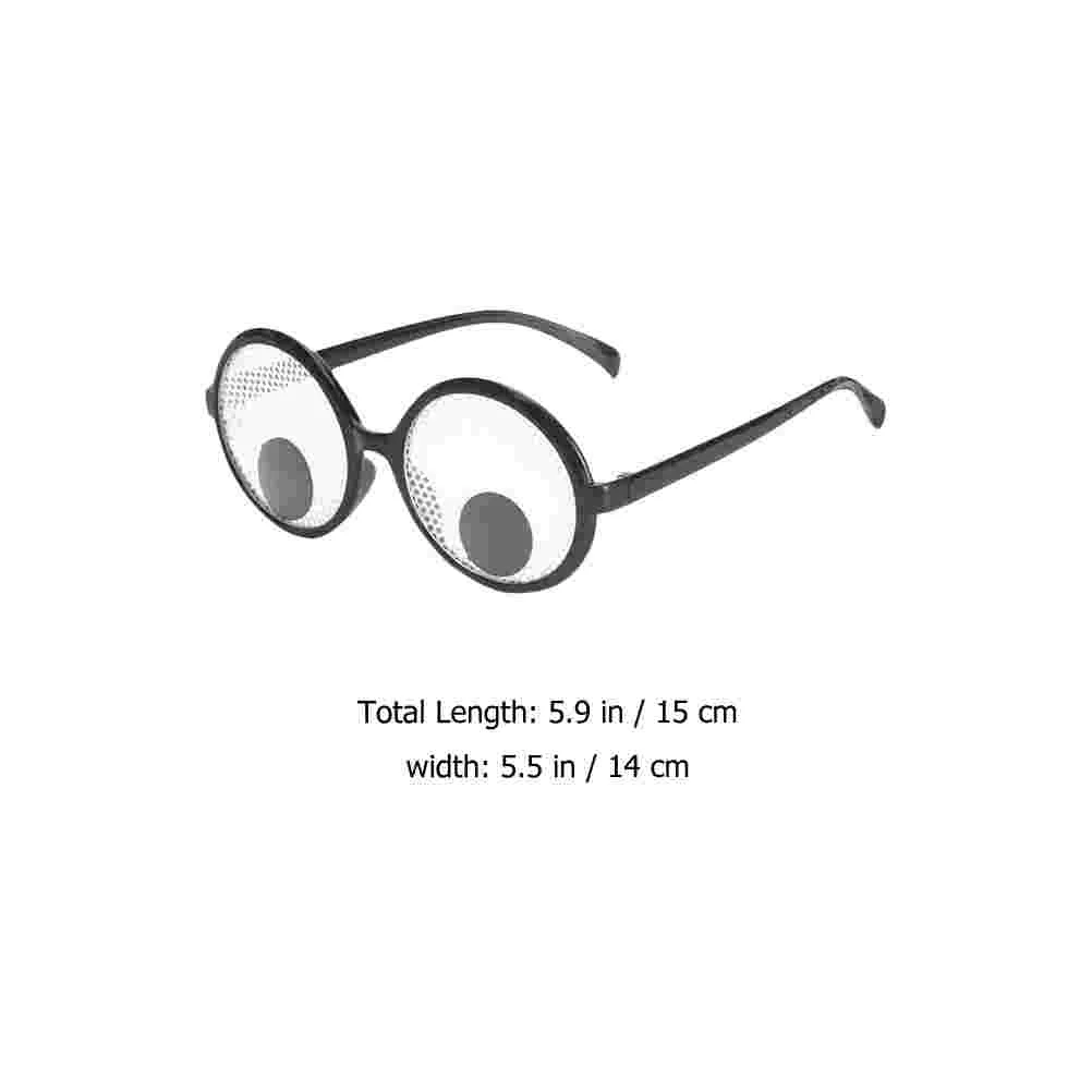 Солнцезащитные очки Googly маскировка глаз пластиковые забавные аксессуары для