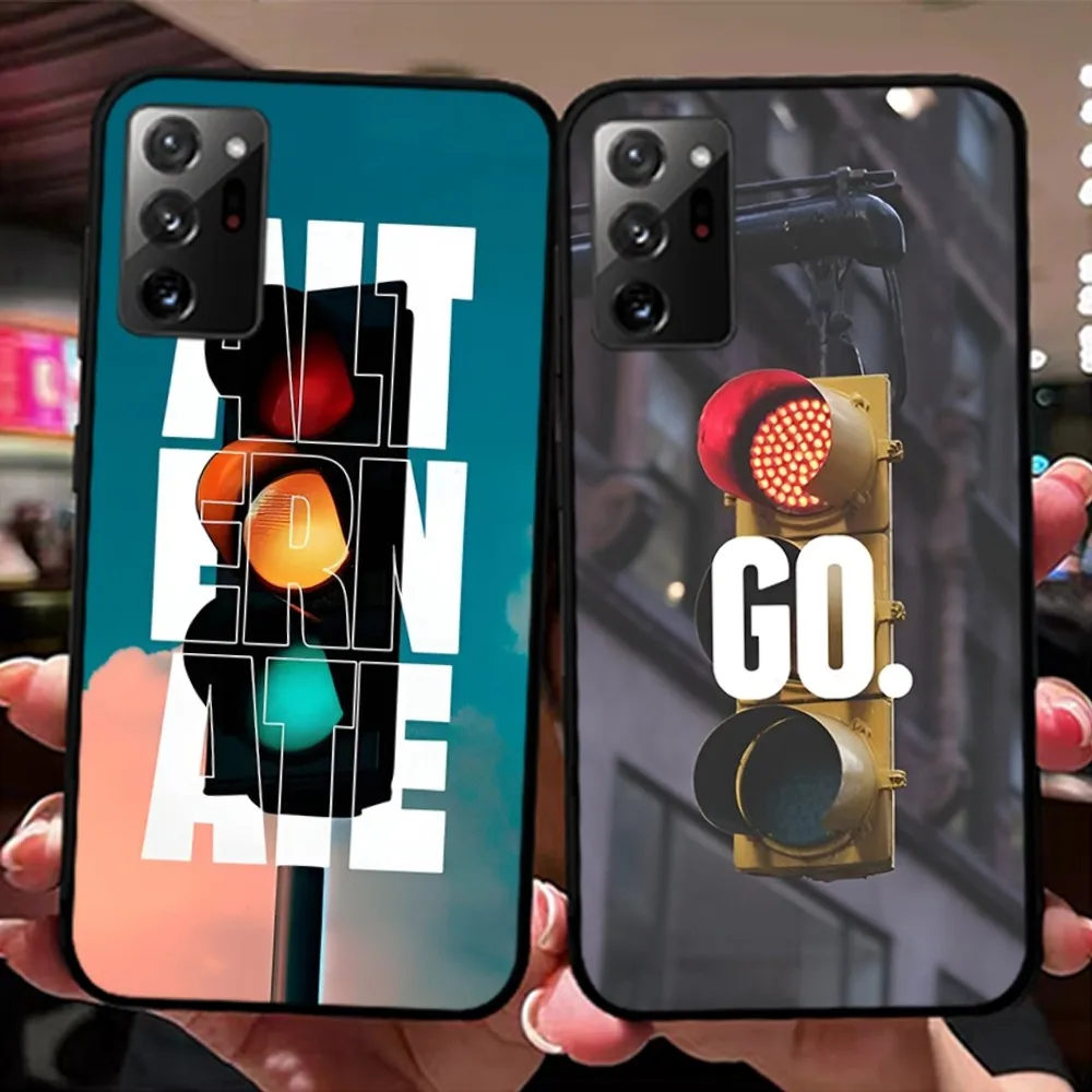 Чехол для телефона Жизнь и светофор Samsung Note 8 9 10 20 Pro Plus Lite M 11 30 21 31 51 A 22 42 02 03