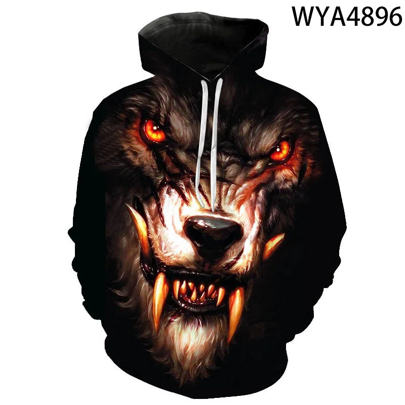 

Fashion Wolf Animal Series 3D Printed Hoodies Cool Sweatshirts Men Women Children Fashion Pullover Boy Girl Kids Hoody Coat