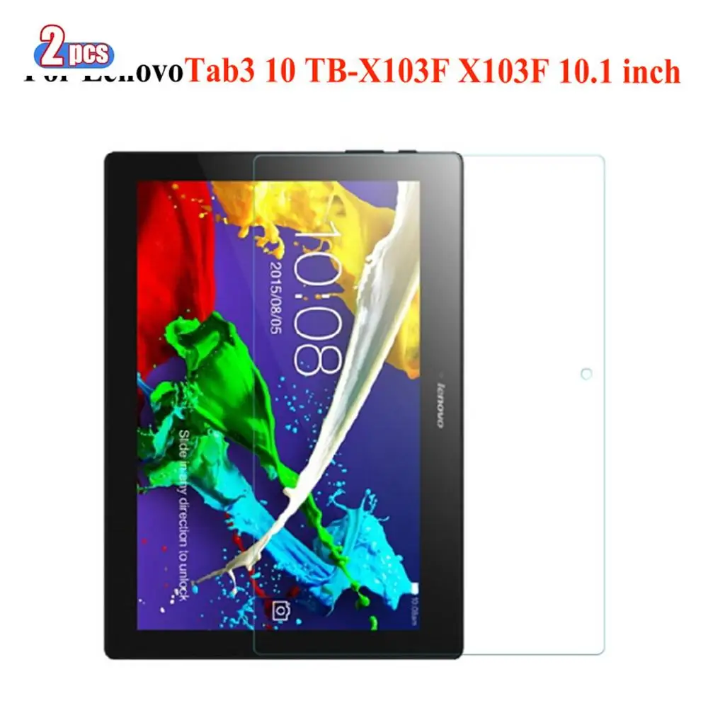 

2PCS Tempered Glass For Lenovo Tab2 A10-70 A10-70F A10-70L A10-30 10.1 Tablet Screen Protector for Tab 3 10 TB-X103F Glass film